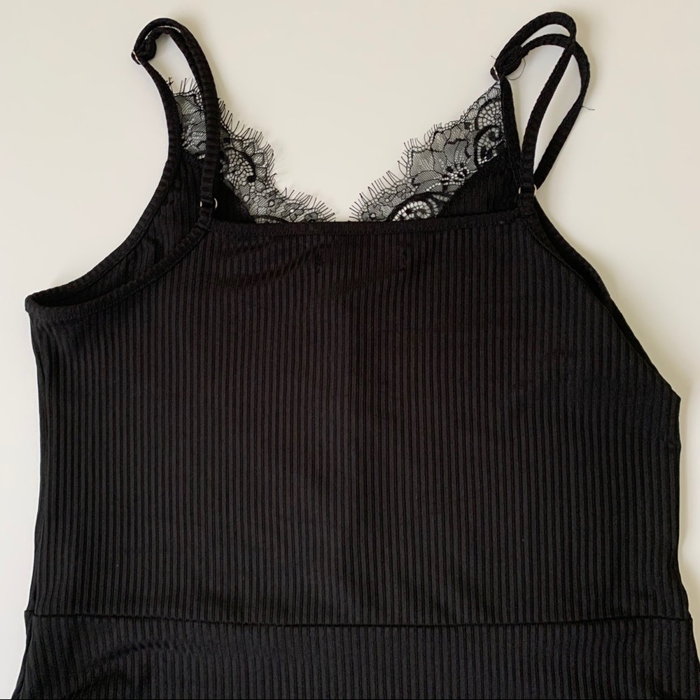 Shein sexy black lace polyester bodysuit - Picture 6 of 6